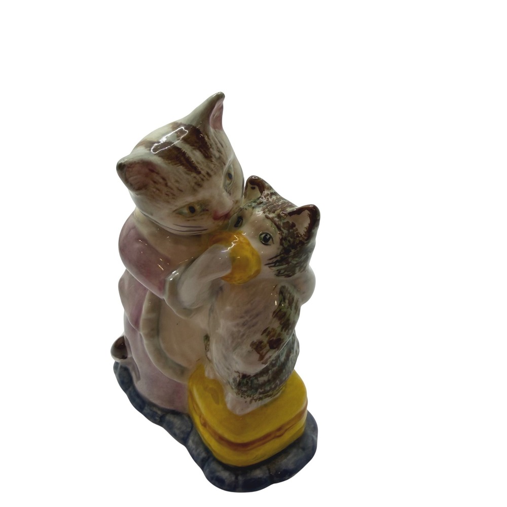 Beswick Beatrix‎ Potter Tabitha Twitchit and Miss Moppet Figurine 1976 England